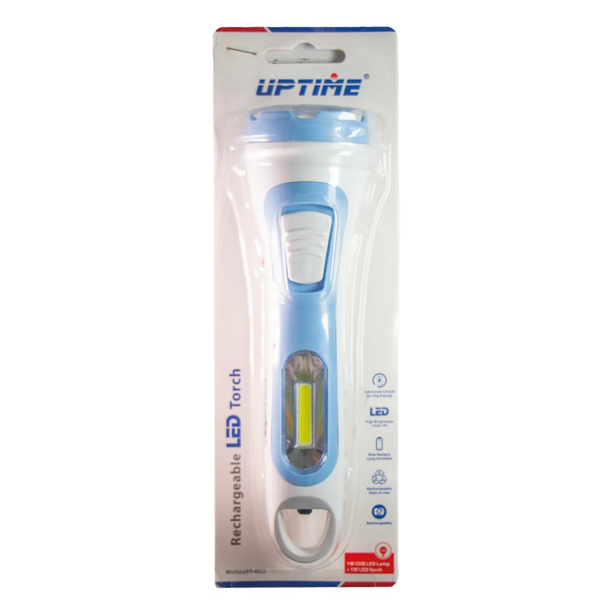 Linterna Led recargable, Uptime - 4512