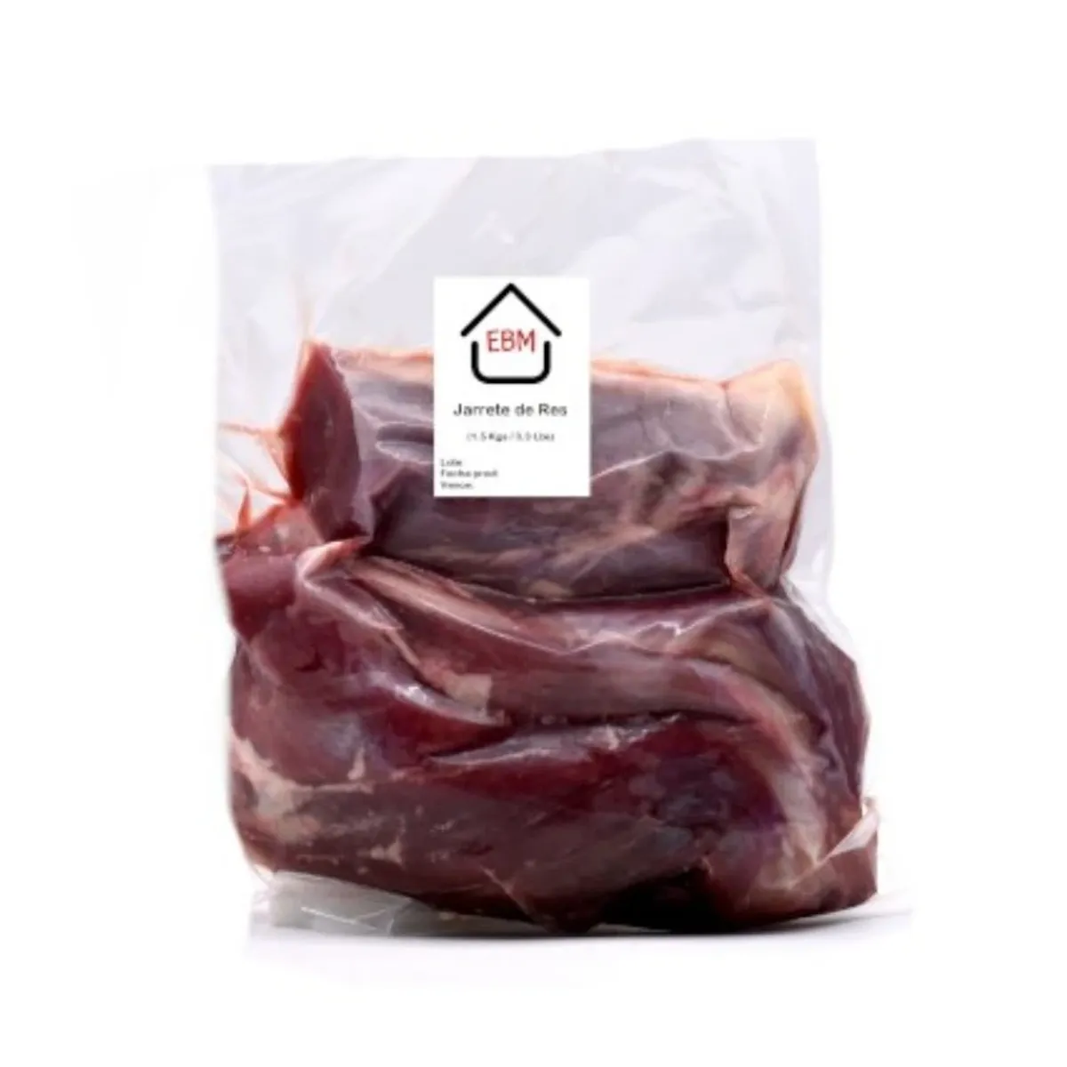 Jarrete de res, 1.5 kg, EBM