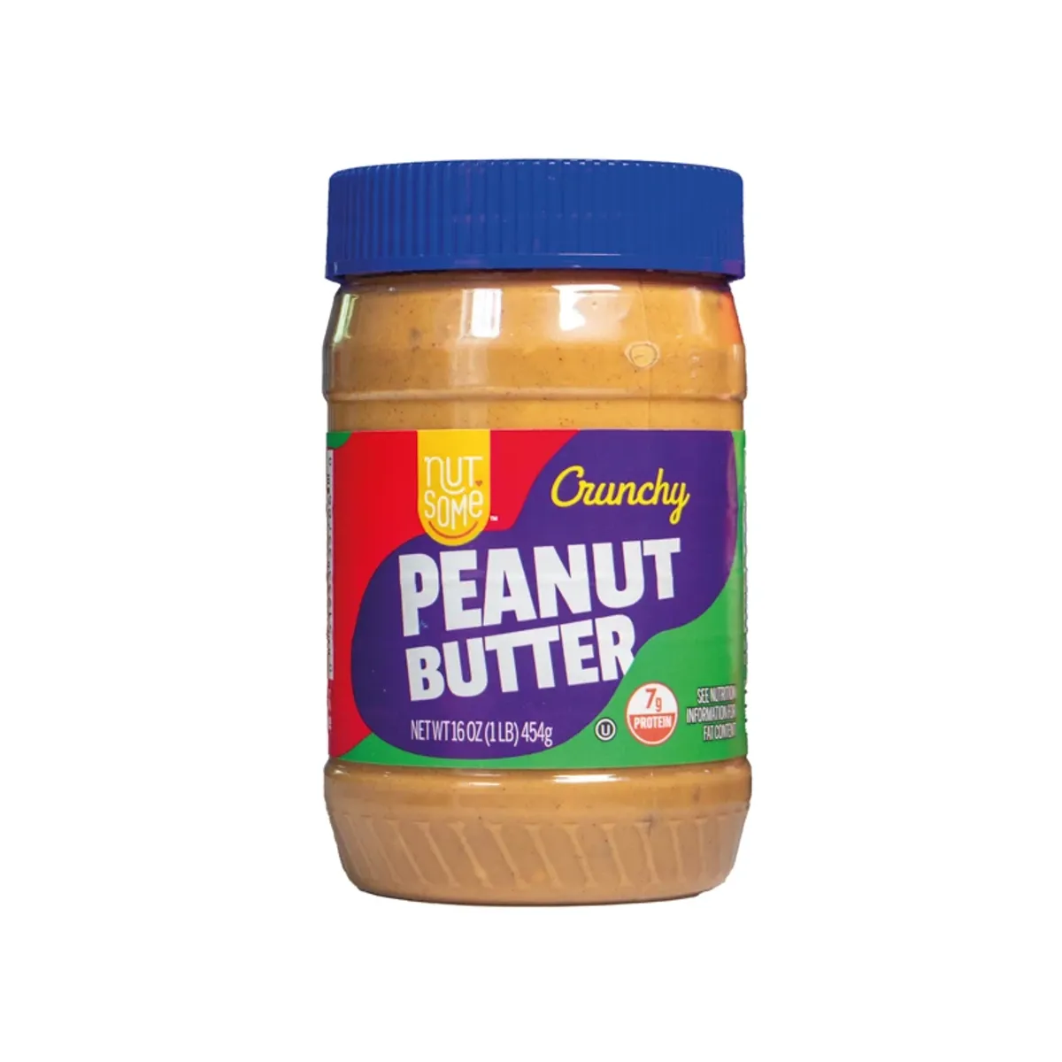 Crema de maní crunchy, 16 oz, Nutsome