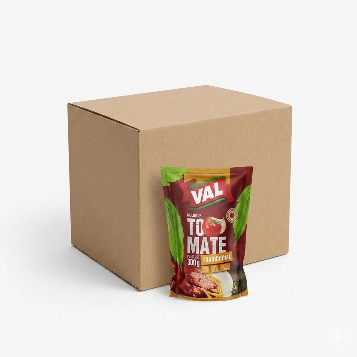 Caja de salsa de tomate Tradicional (36 x 300 g) VAL