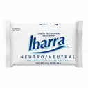 Jabón de tocador, Neutro, 125 g, Ibarra