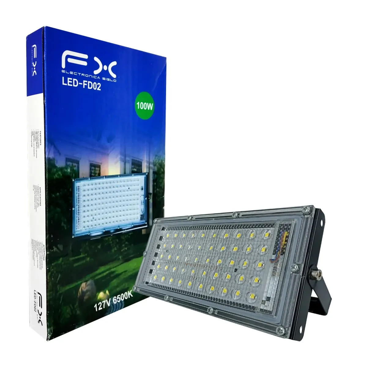 Reflector Led de 100 W para exteriores, FX