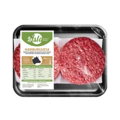 Hamburguesas de res (6 x 100 g )
