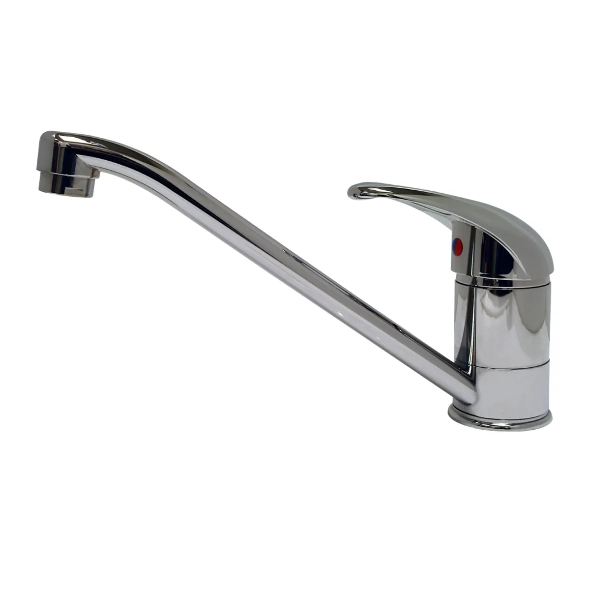 Llave mezcladora monomando para fregadero, Rugo