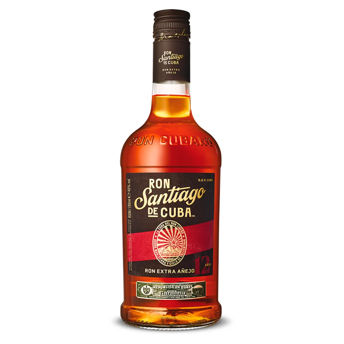 Ron Santiago de Cuba 12 Años, 700 ml