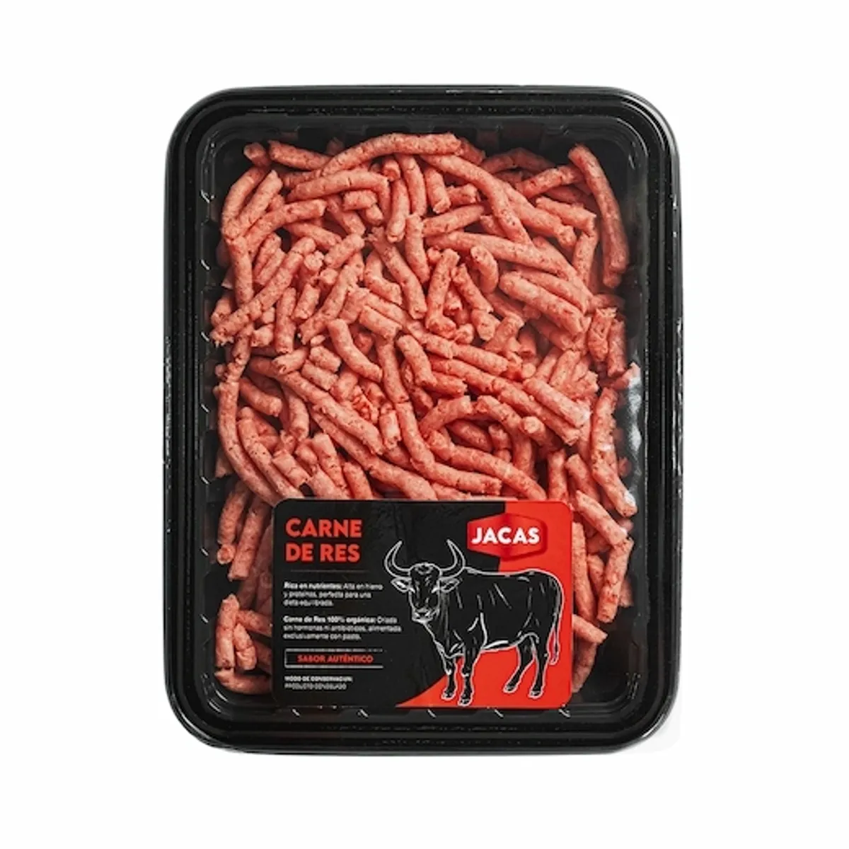 Carne molida de res (80/20%) 500 g, Jacas 