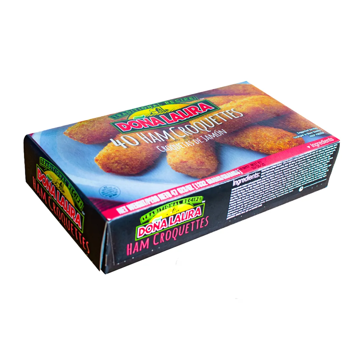Croqueta de Jamón, 40 unidades, Doña Laura