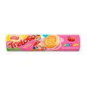 Galleta dulce sándwich, sabor: vainilla-fresa, 120 g, Vitarella