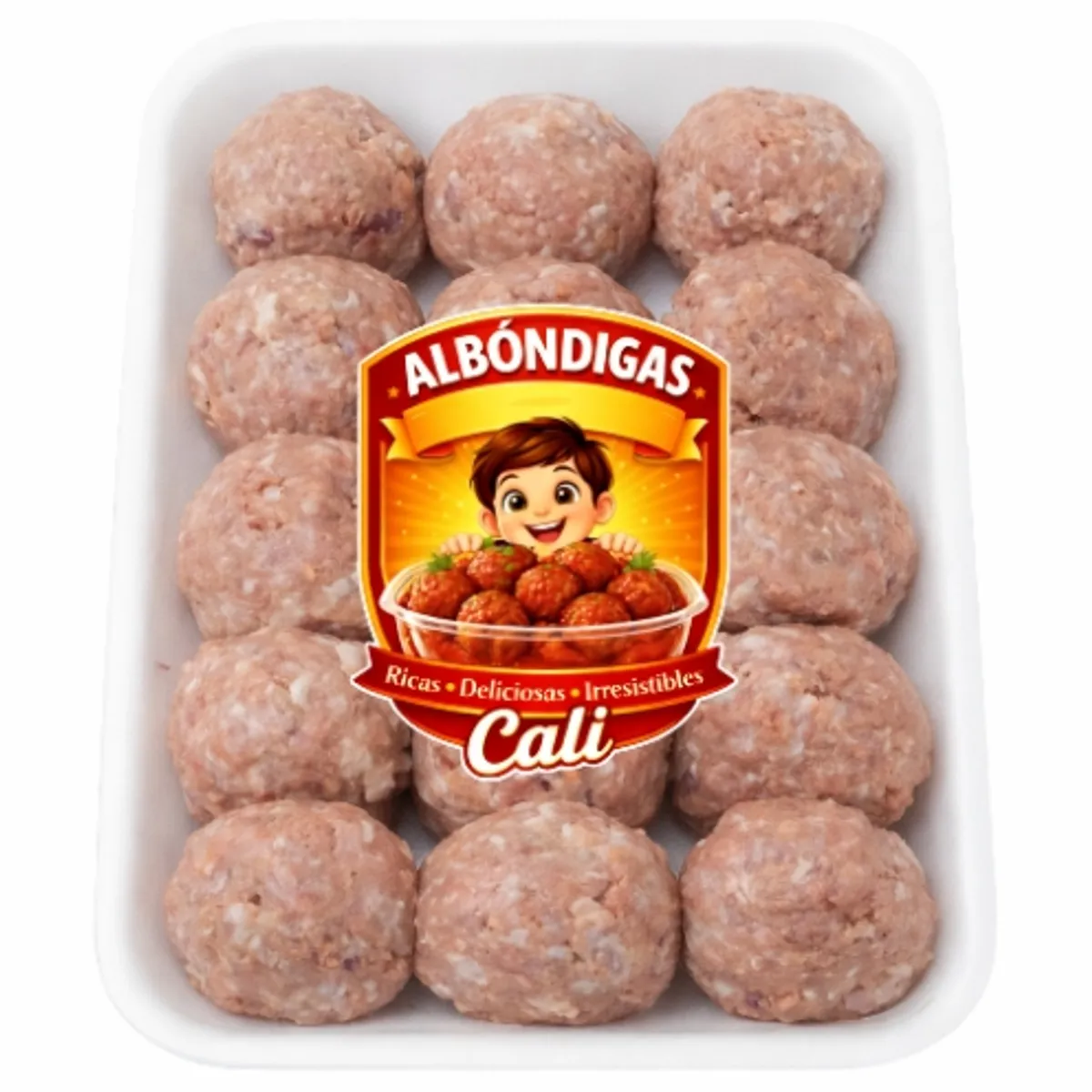 Albóndigas mixtas de cerdo y pollo 60/40 (15 x 30 g) Cali
