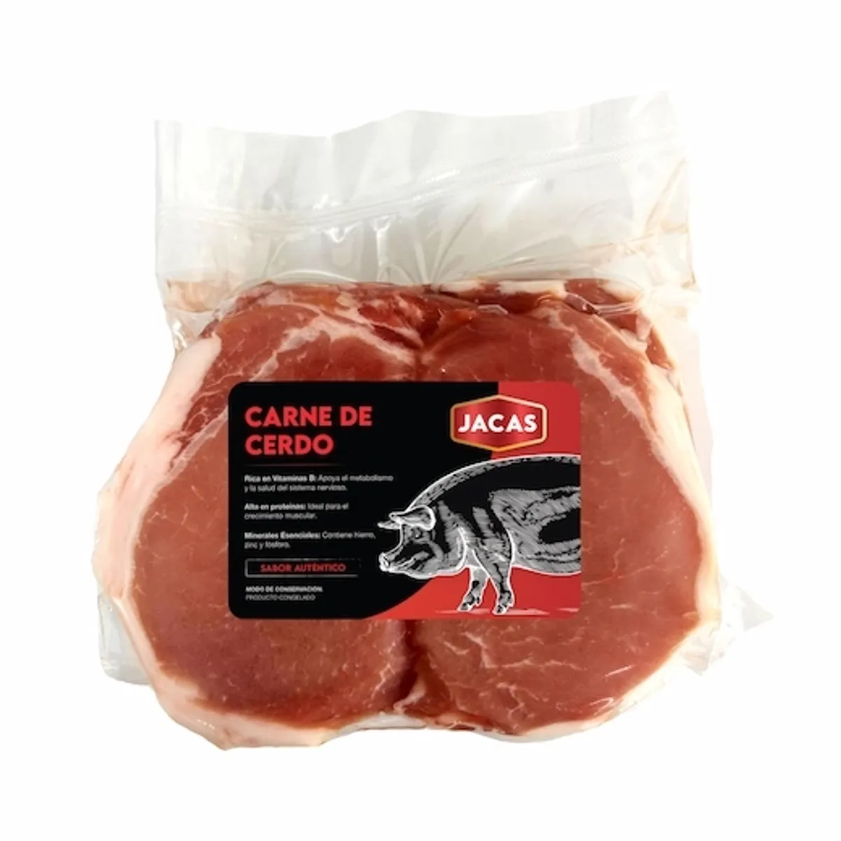 Bistec de lomo de cerdo, 1kg , Jacas