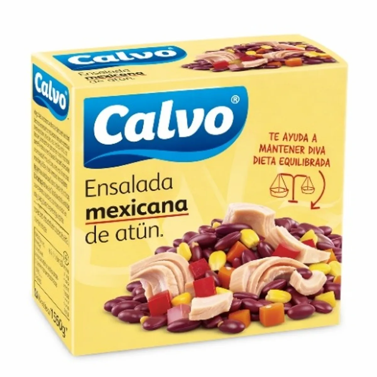 Ensalada Mexicana de atún, 150 g, Calvo