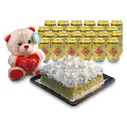 Tarta + Oso + Caja Malta 