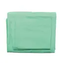 Juego de sábanas camero, color entero verde