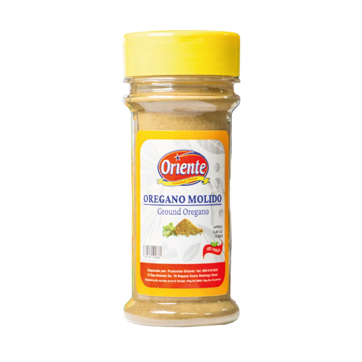 Orégano molido, 70 g, Oriente