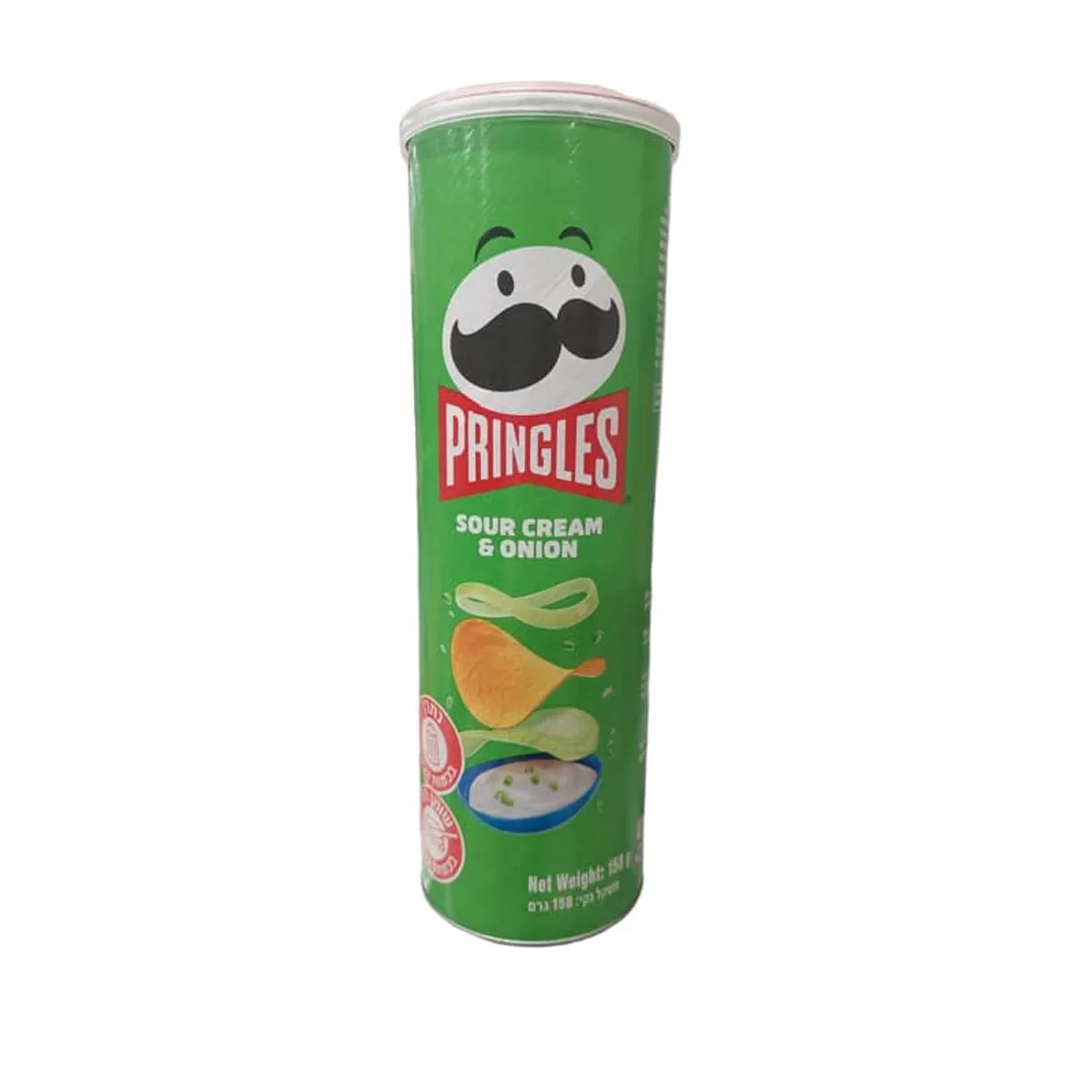 Pringles Sour Cream and Onion, 158 g