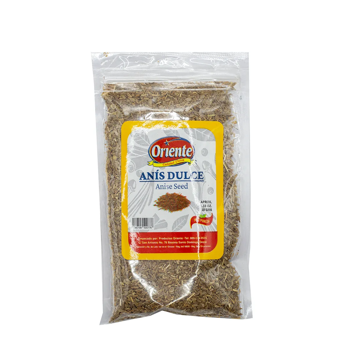 Anís dulce, 38 g, Oriente
