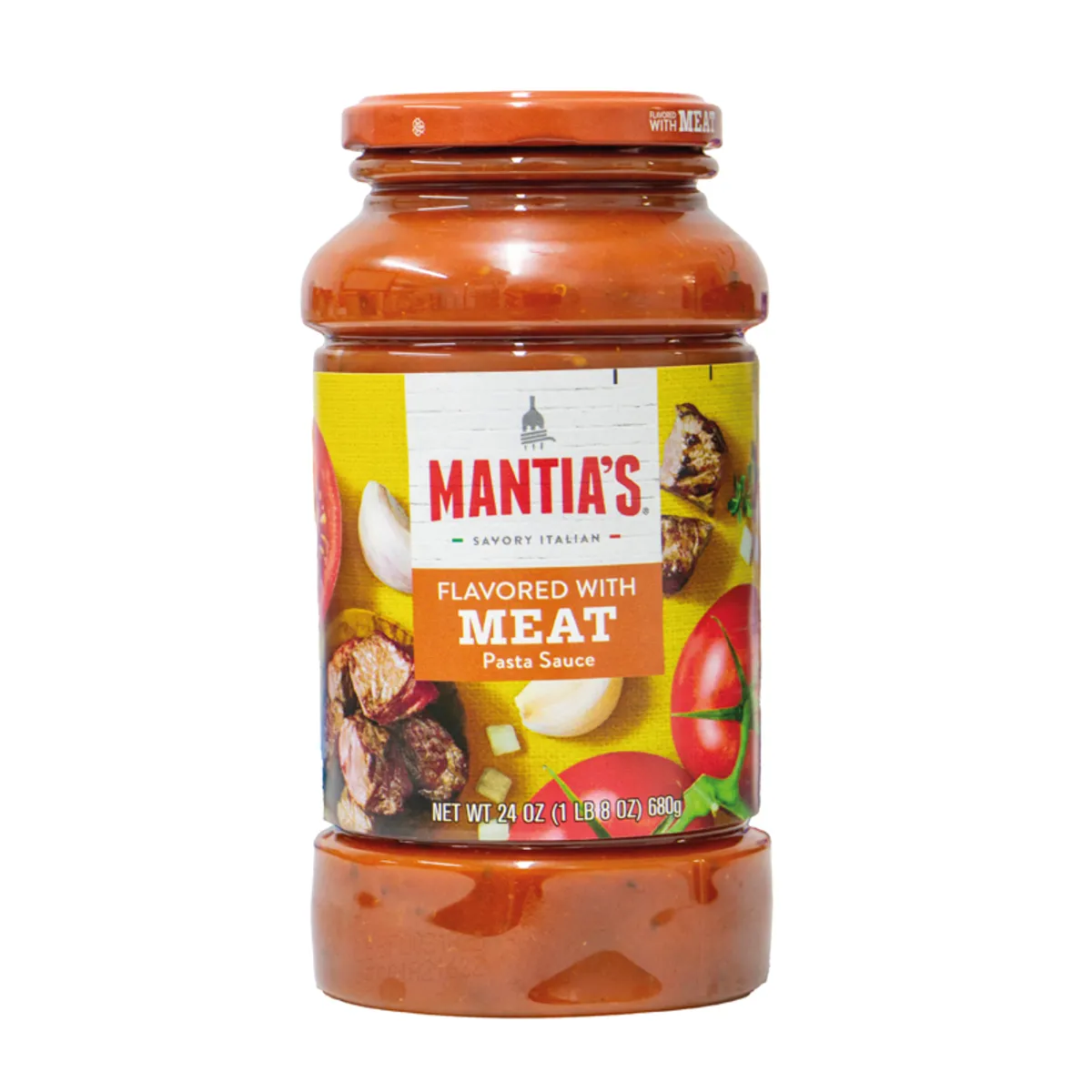 Pasta de tomate con sabor a carne, 680 g, Mantias 