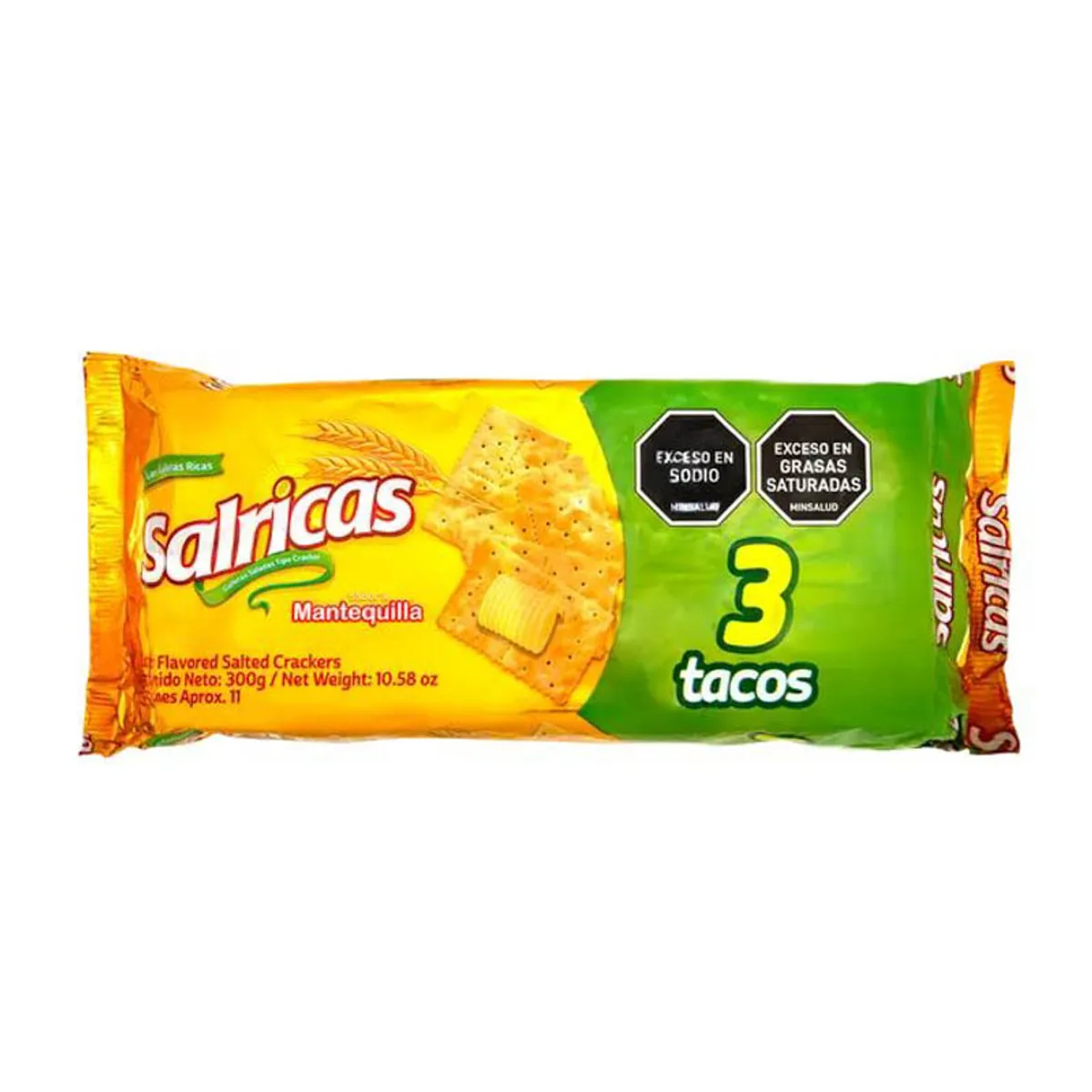 Galletas de mantequilla (3 x 100 g) Salricas