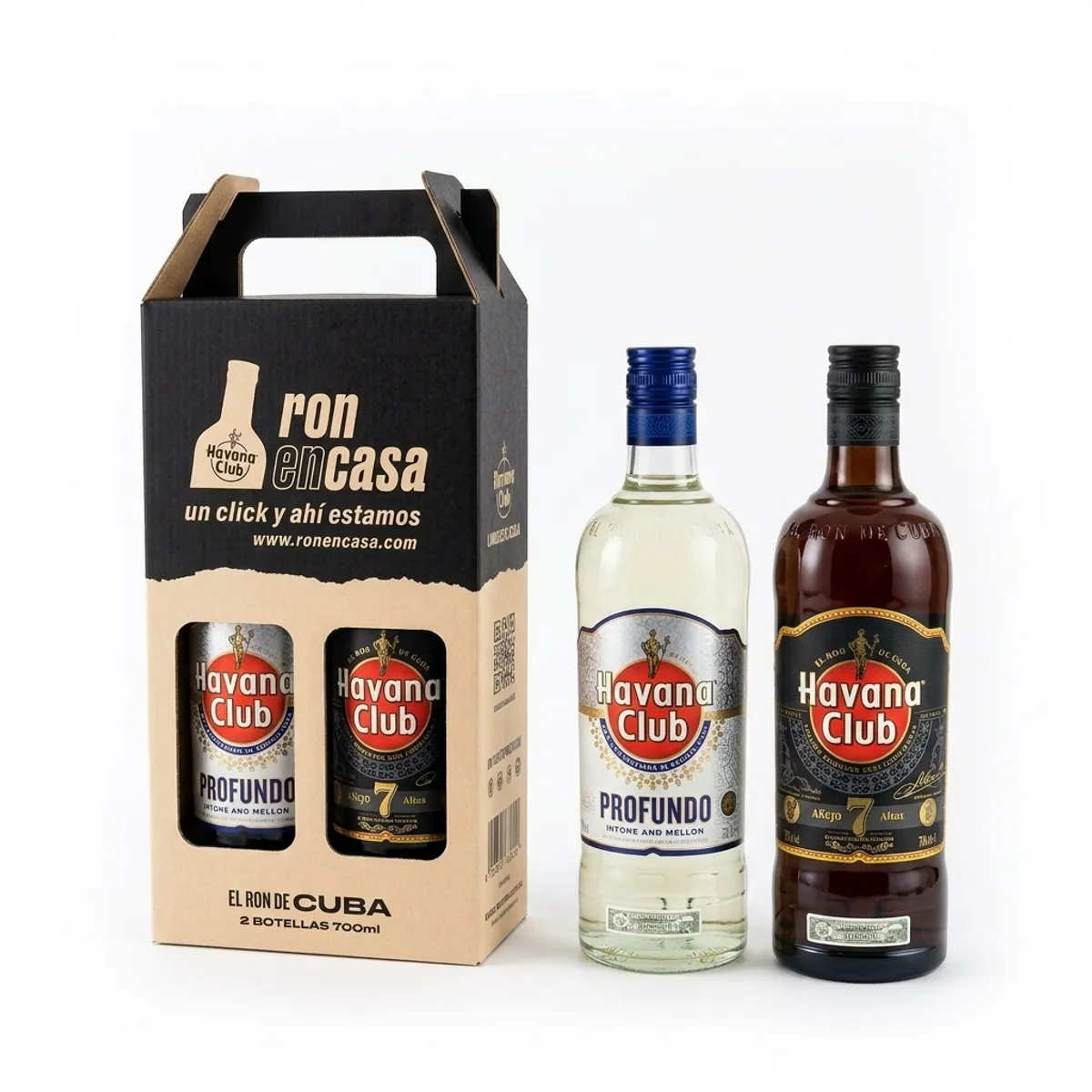 Combo Doble Sabor Havana Club: Profundo + 7 Años