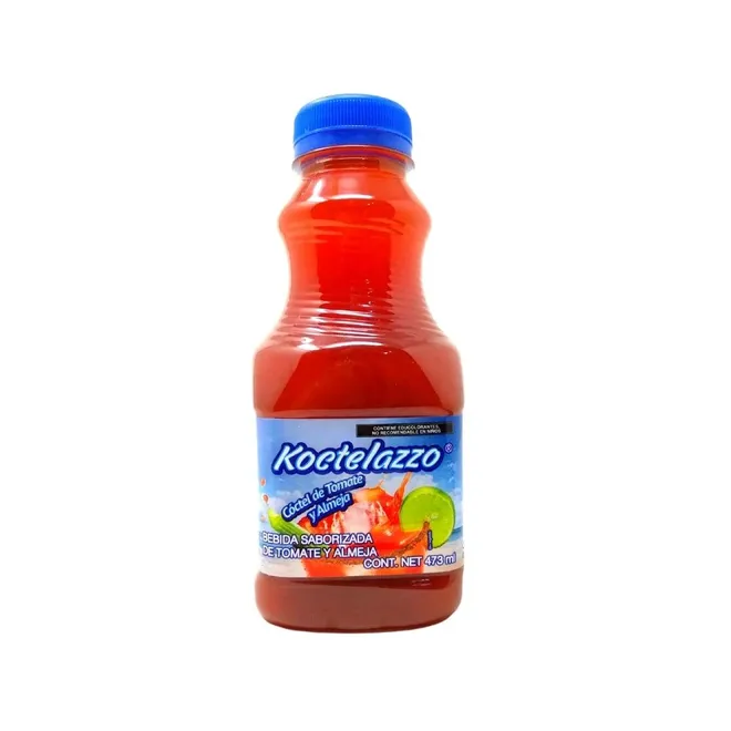 Cóctel de tomate y almeja, 473 ml, Koctelazzo