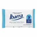 Set de jabones de tocador Neutro (3 x 125 g) Ibarra