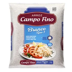 Arroz brasileño, 5 kg, Campo Fino