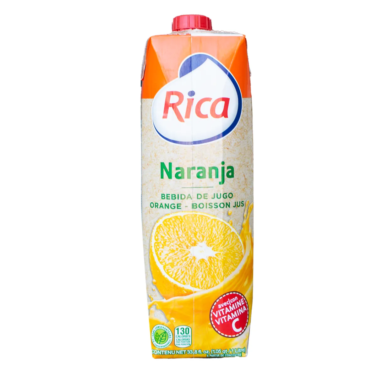 Jugo de naranja, Rica, 1 L
