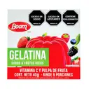 Gelatinas sabor Frutos rojos, Boom, 40 g