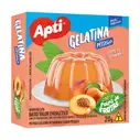 Gelatina con pulpa de durazno, 20 g, Apti