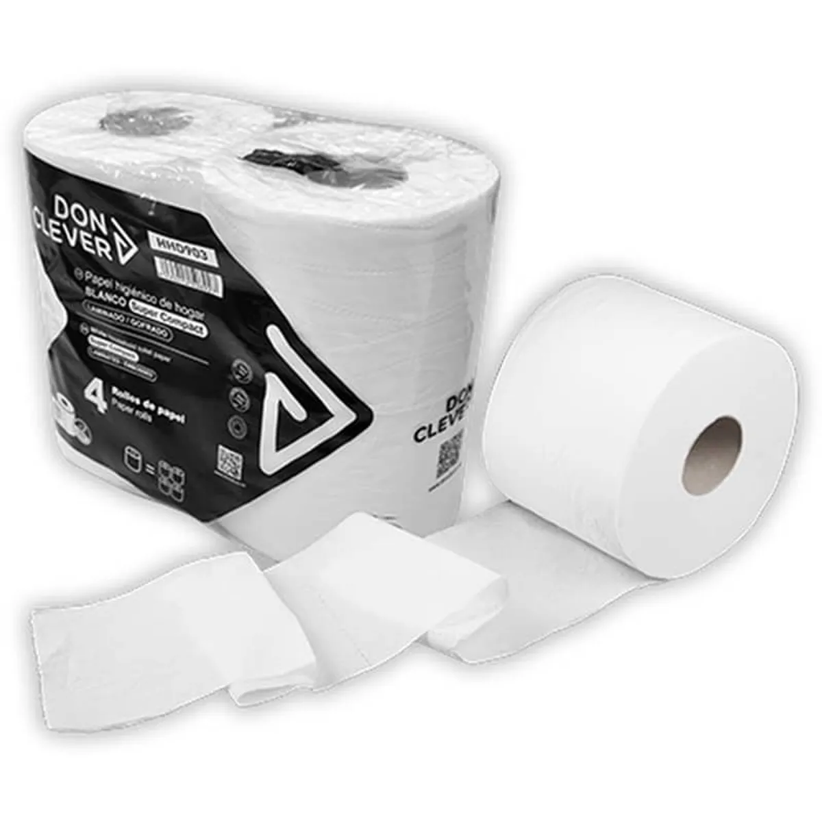 Papel higiénico Super Compact, 4 u, Don Cleaver