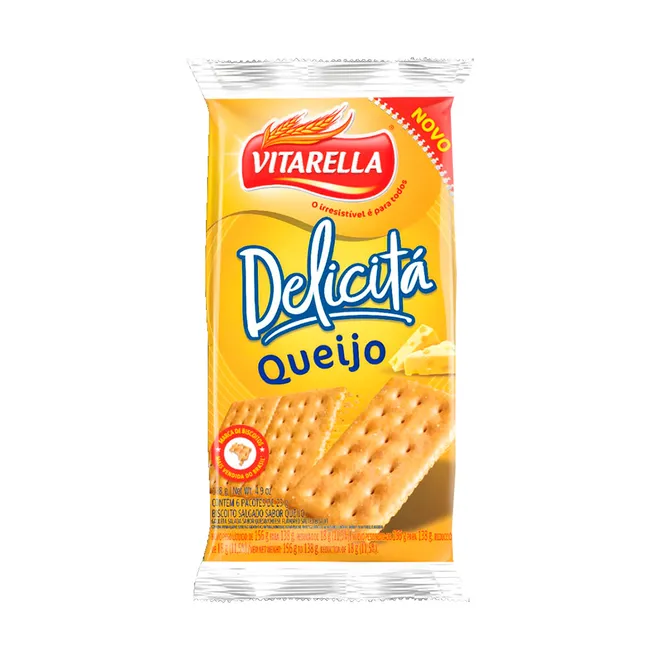 Galleta salada con sabor a queso, 138 g, Vitarella