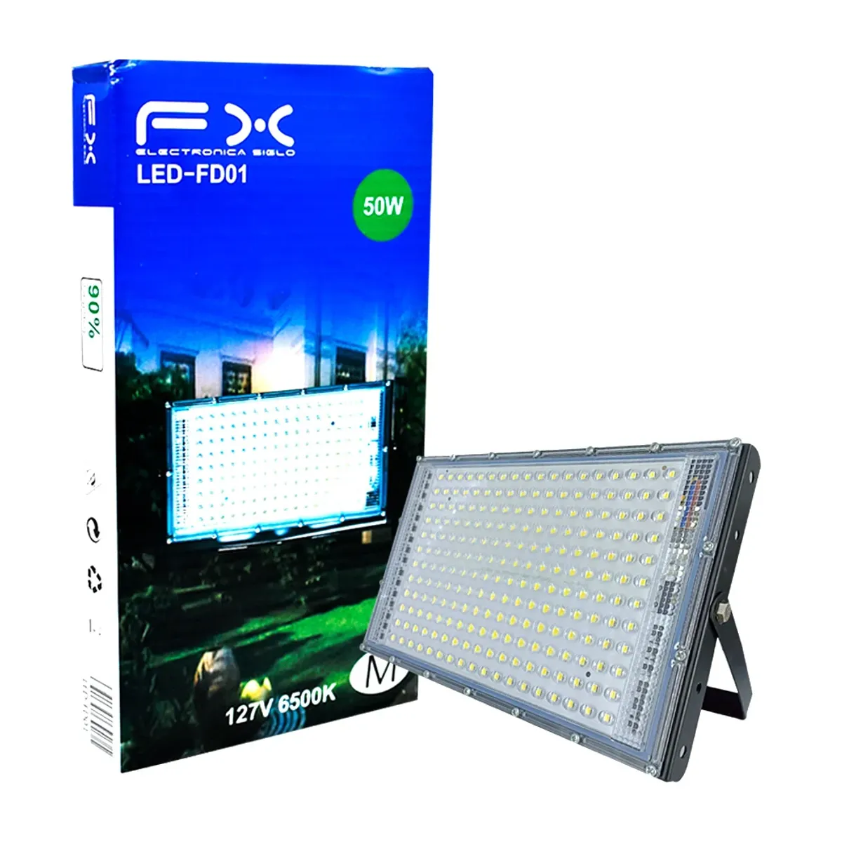 Reflector Led  de 50 W para exteriores, FX