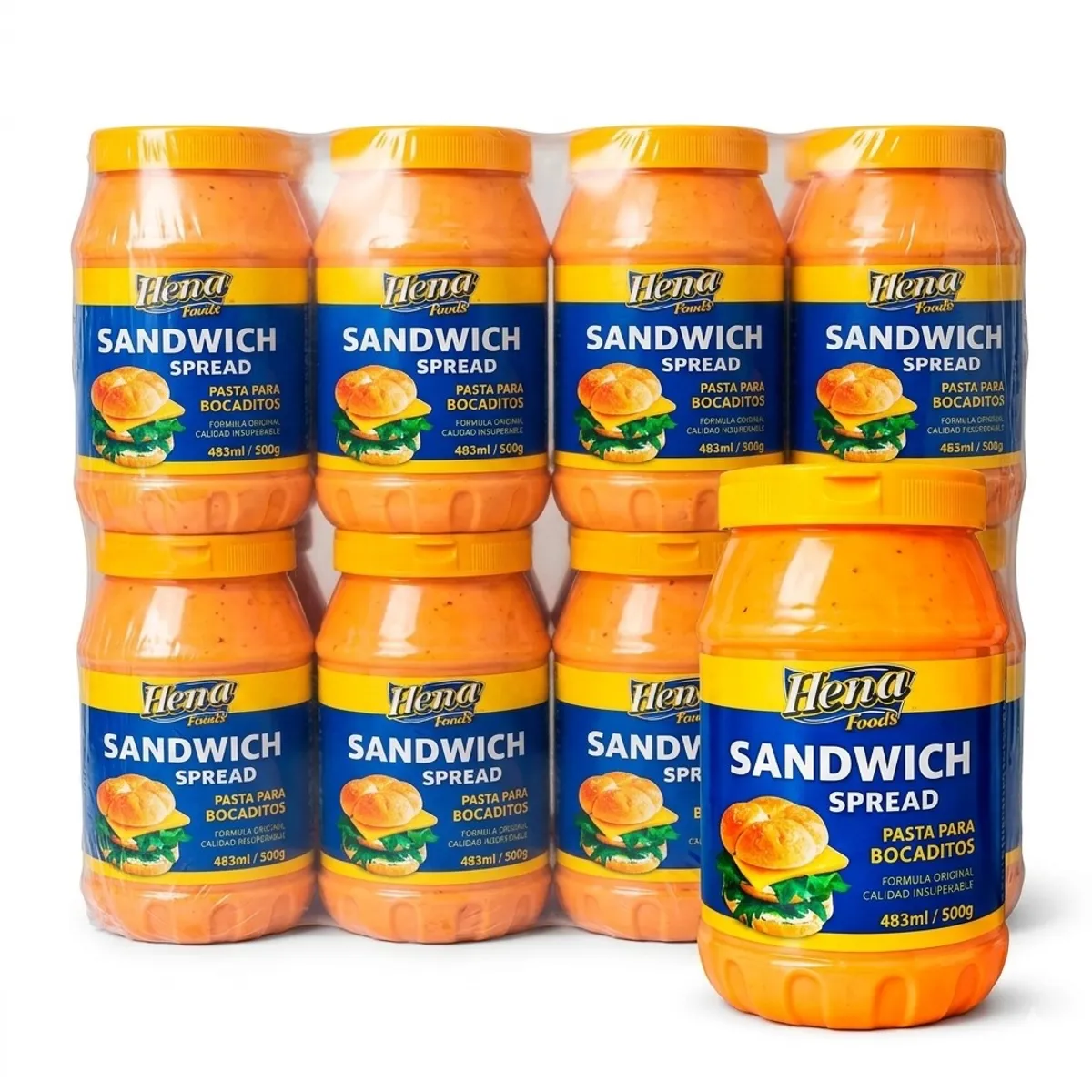 Blister de pasta de bocadito 500 g (12 unidades)