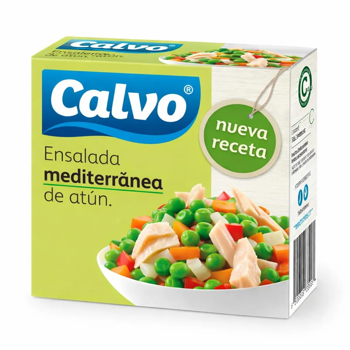 Ensalada Mediterránea de atún, 150 g, Calvo