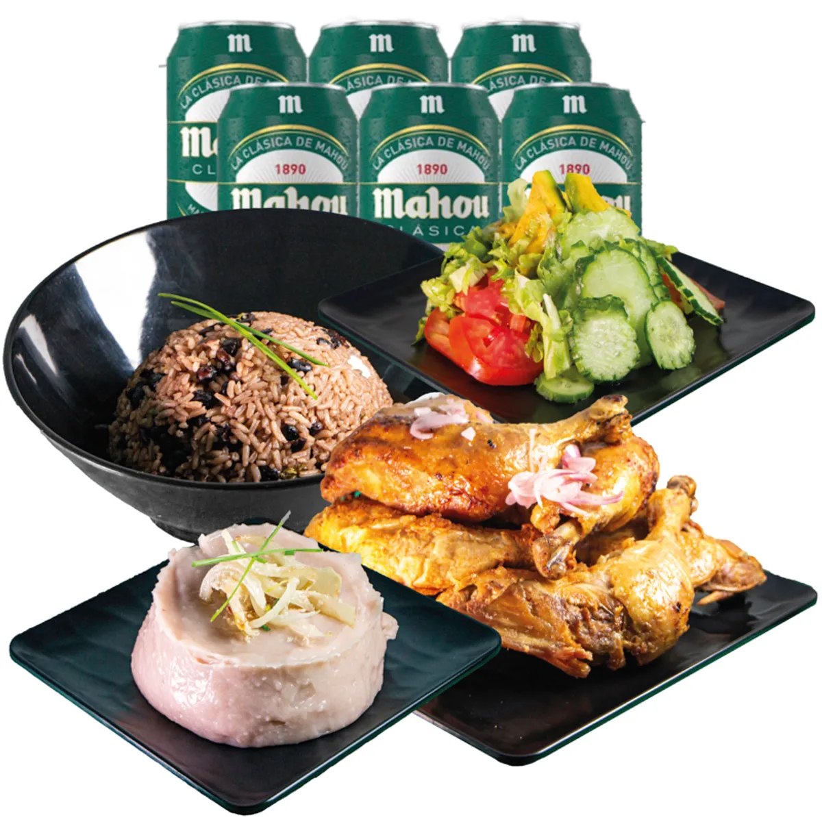 Cena pollo asado
